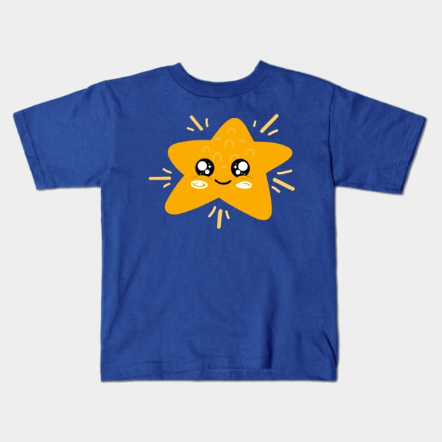 Shine star Kids T-Shirt by jessycroft